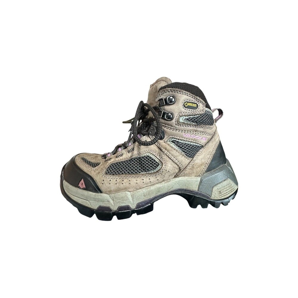 Vasque Breeze 2.0 7479 Gore-Tex Waterproof Leather Hiking Boots Womens 7M Gray